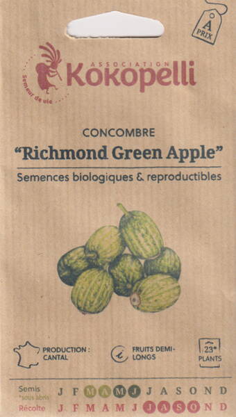 Cucumber "Richmond Green Apple"
